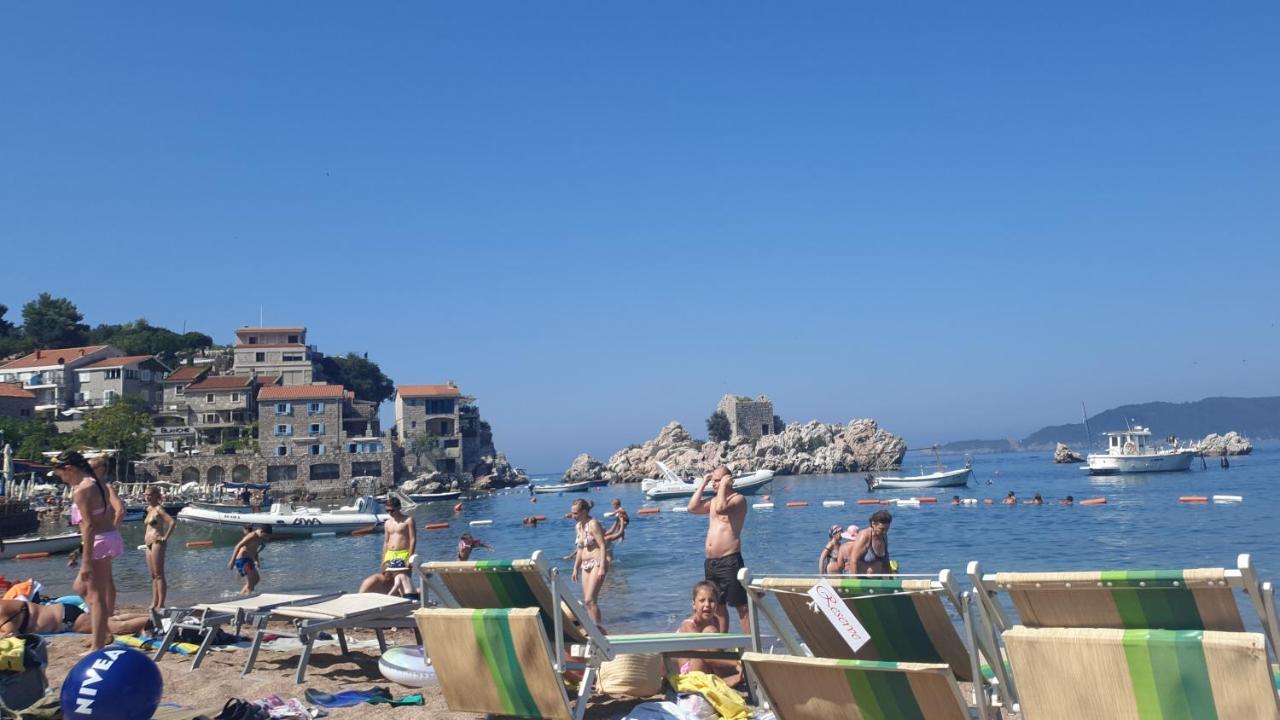 Zen Apartment Przno Sveti Stefan Exteriör bild